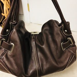 Francesco Biasia Leather Hobo Bag